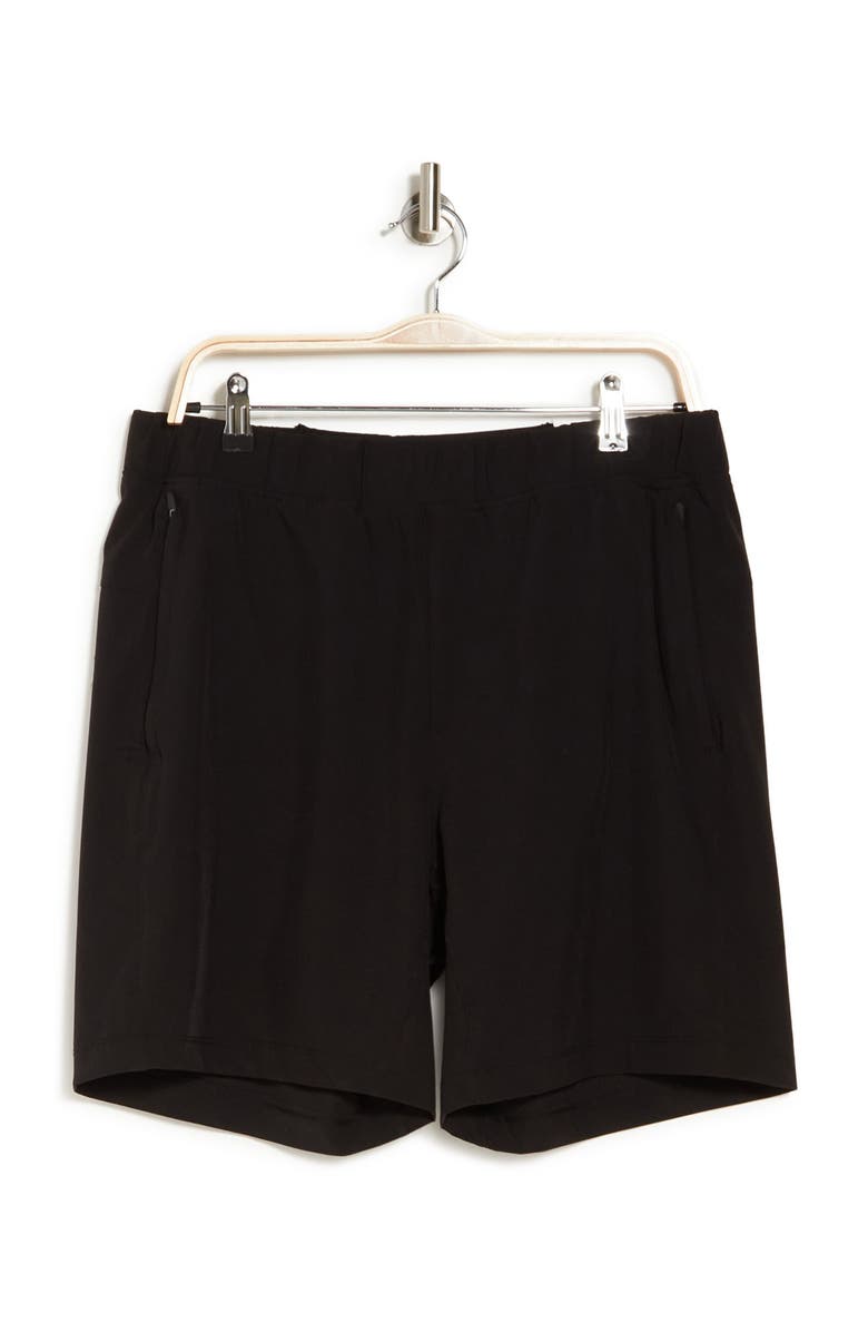 90 DEGREE BY REFLEX Zip Pocket Performance Shorts, Alternate, color,