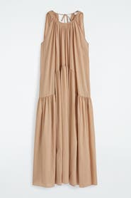 COS Gathered Tiered Maxi Dress