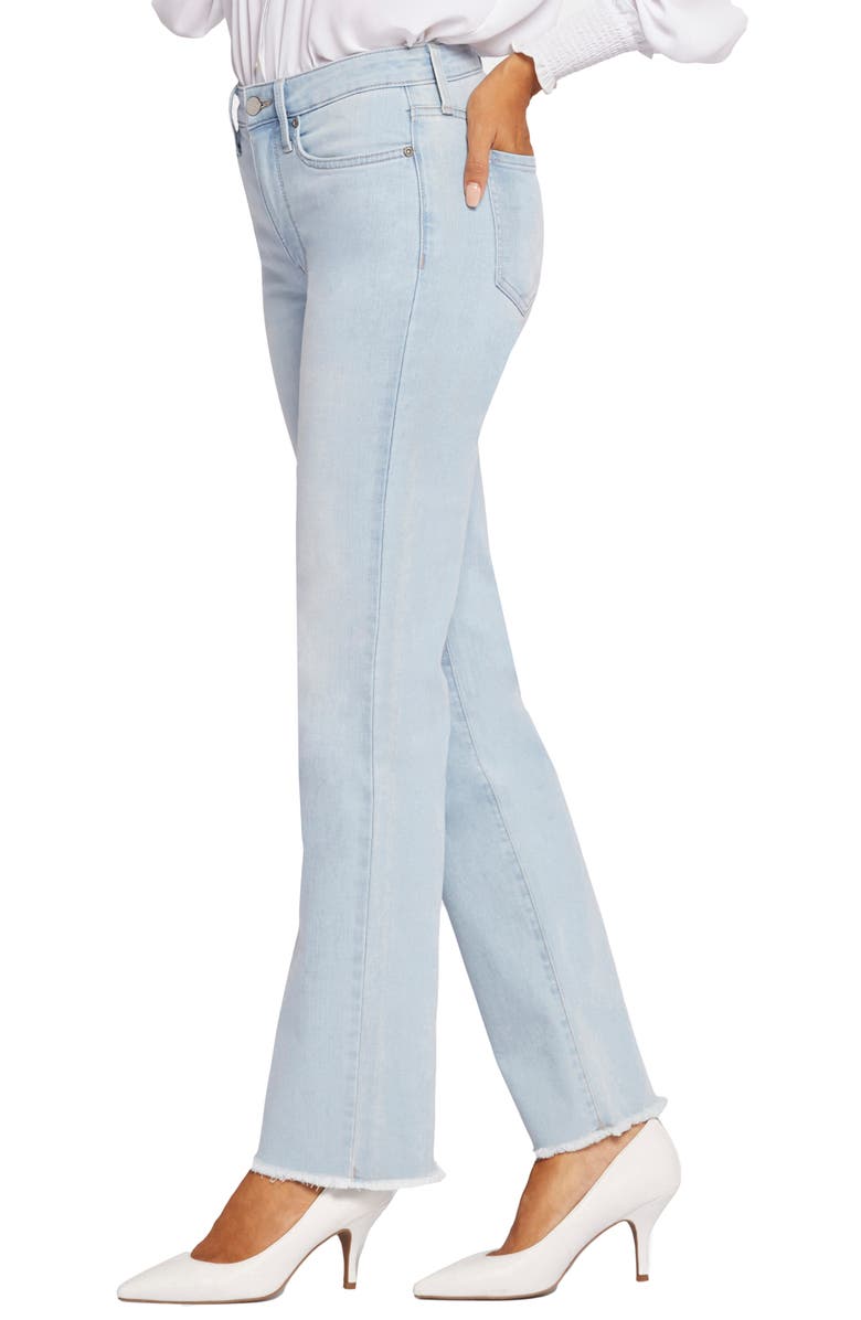 NYDJ Cool Embrace<sup>®</sup> Frayed Relaxed Straight Leg Jeans, Alternate, color,
