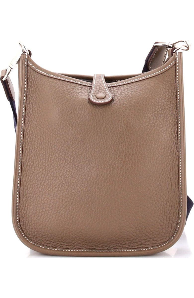 Pre-Owned Hermes Evelyne Bag Gen III Clemence TPM, Alternate, color, Etoupe