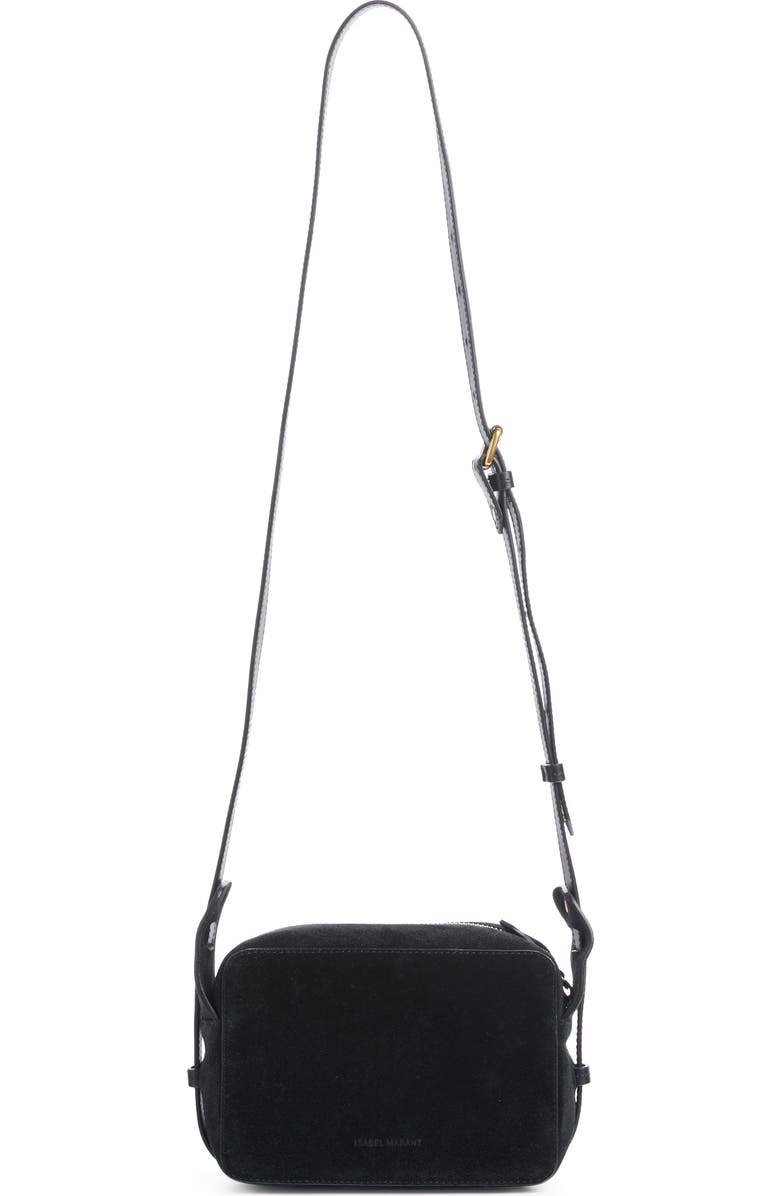 Isabel Marant Wasy Suede Crossbody Bag, Alternate, color,