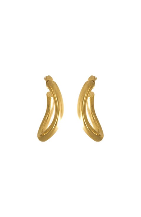 Queen Hoop Earrings