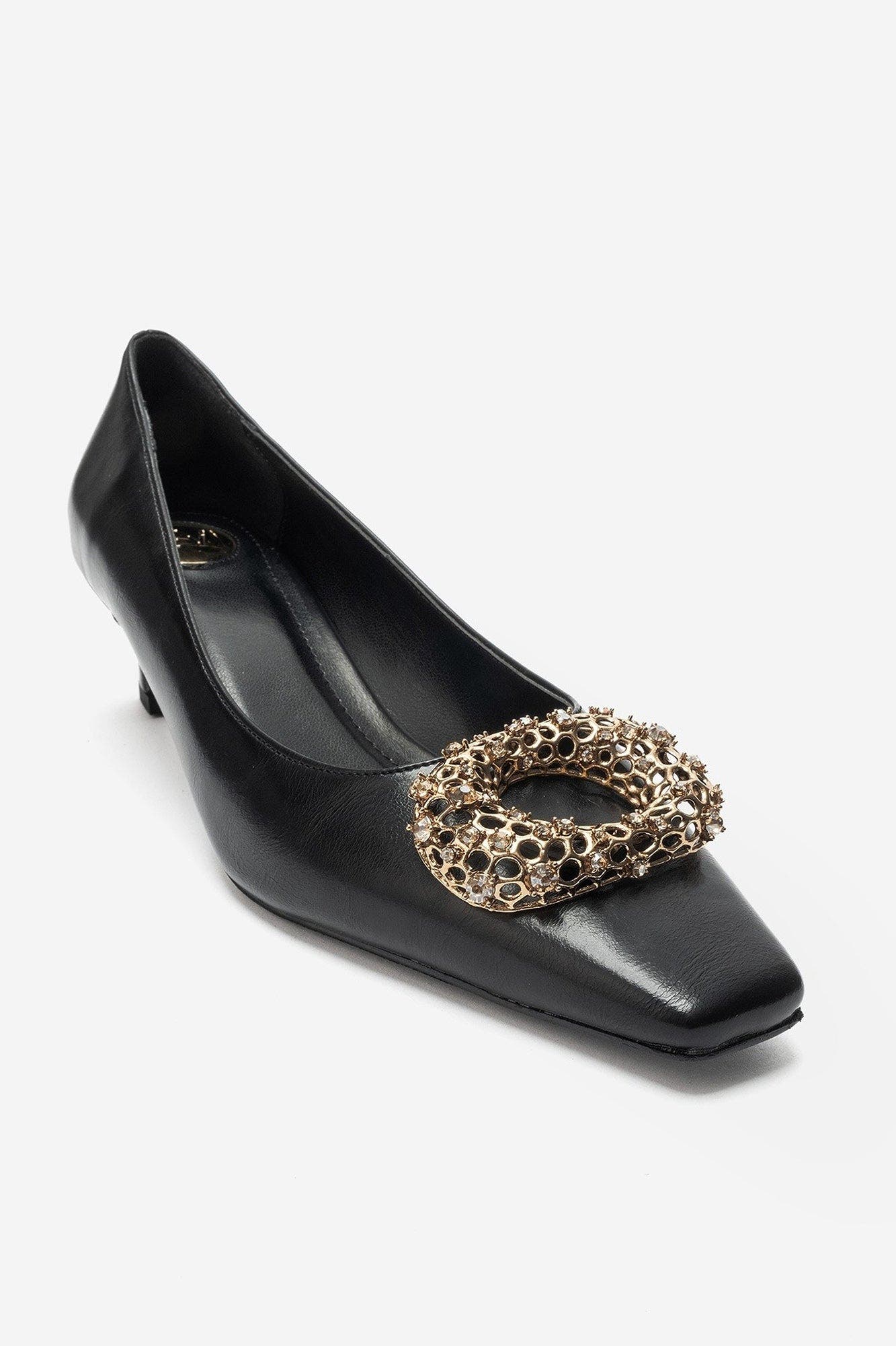 Marte Kitten Heel Pump, Main, color, Black