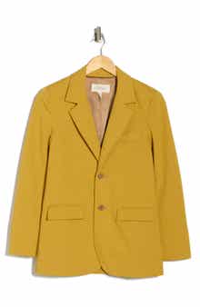 THE GREAT. The Geo Jacquard Blazer