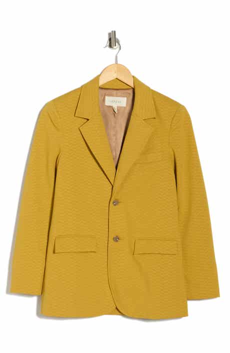 THE GREAT. The Geo Jacquard Blazer