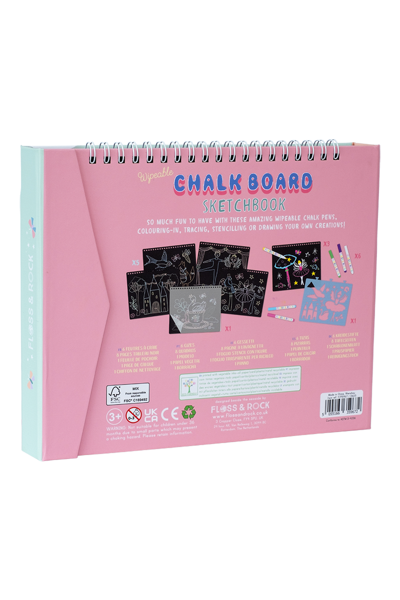 Chalkboard Sketchbook, Alternate, color, Enchanted