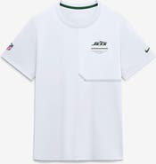 Nike Men's Nike White New York Jets Sideline UV Dri-FIT Coaches Shirt