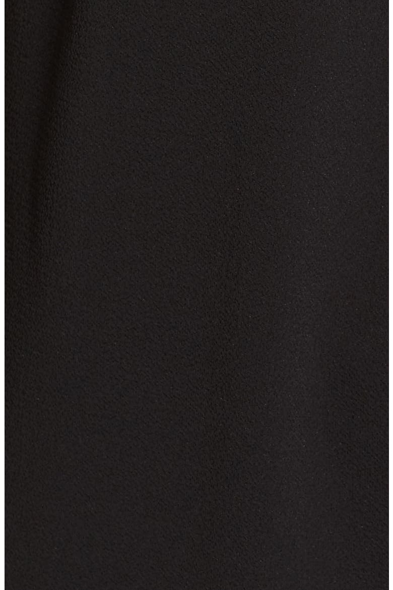 Pleat Front Blouse, Alternate, color, RICH BLACK