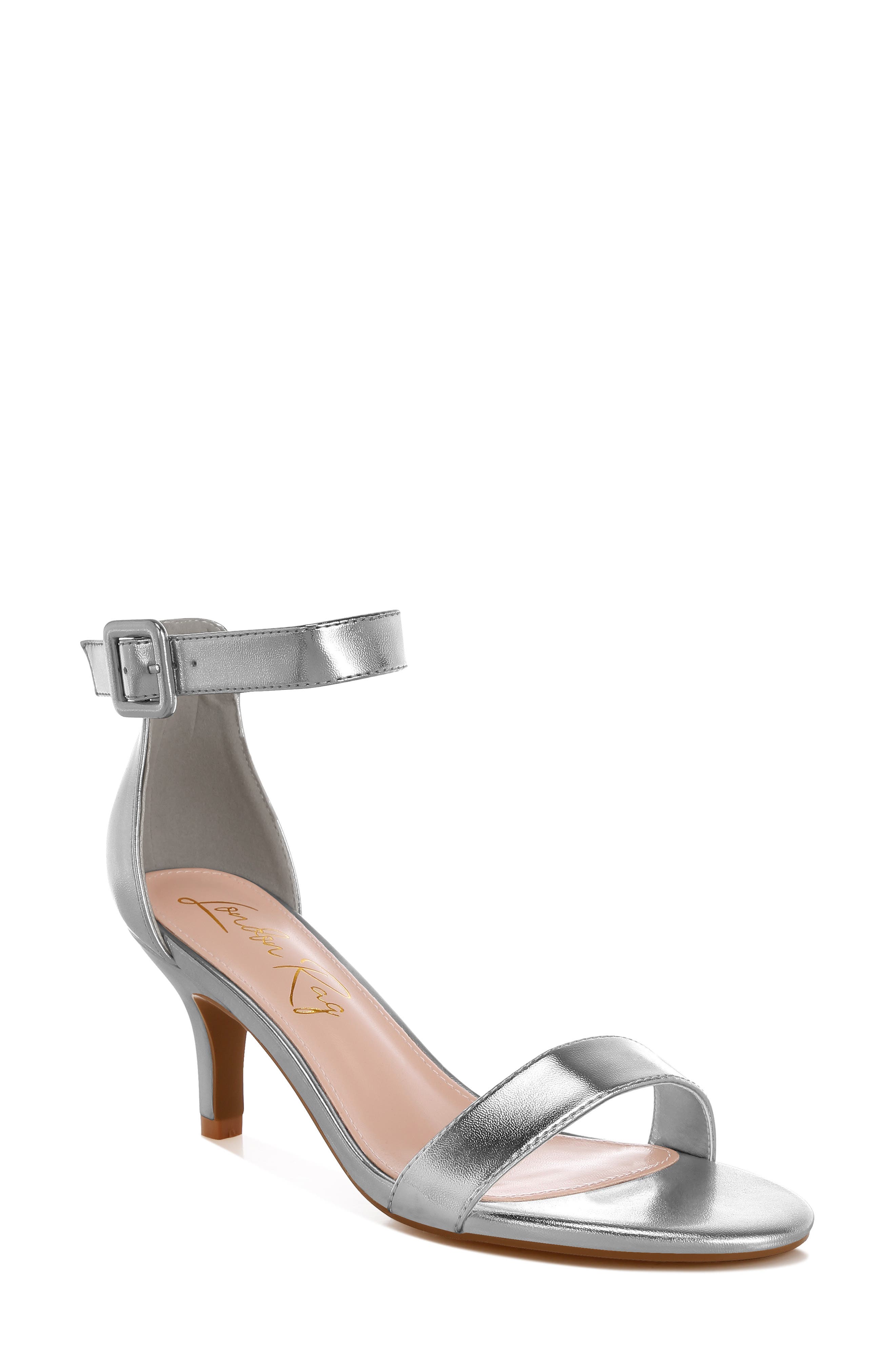 LONDON RAG Yuti Sandal, Main, color, Silver