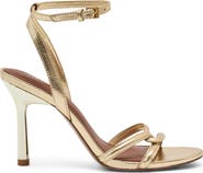 Reiss Annabelle Leather Stiletto Sandal