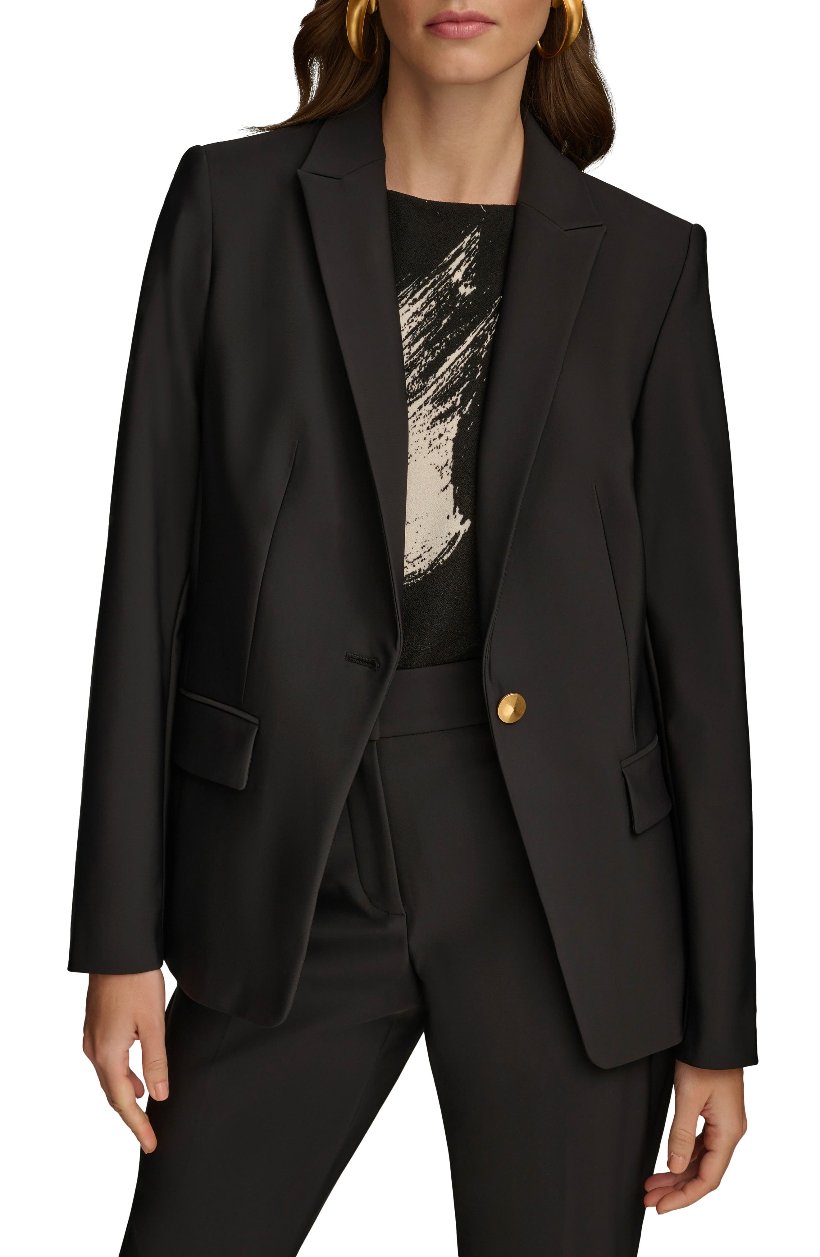 One-Button Blazer