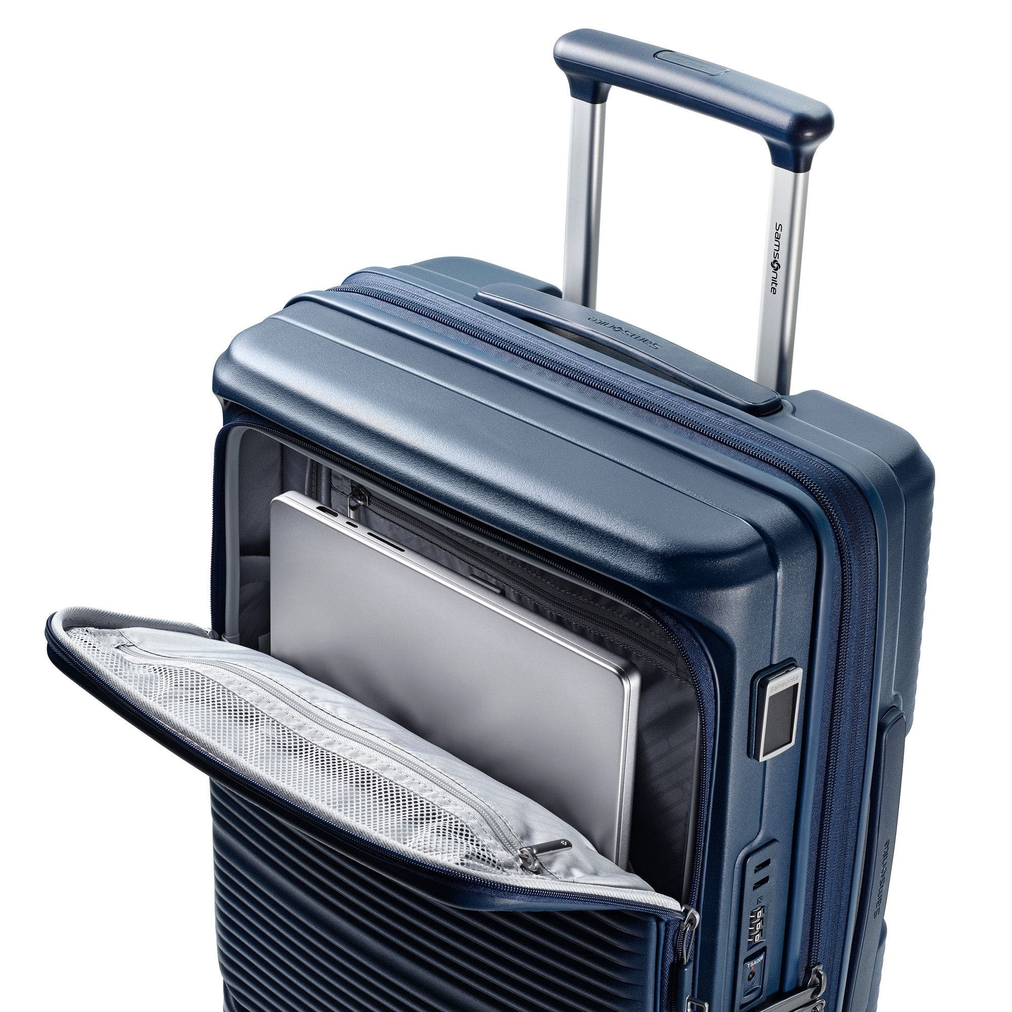 Samsonite Paralux Carry-On Spinner, Alternate, color, Midnight Navy