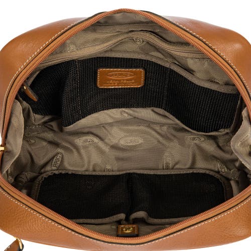 Bric's Life Pelle Travel Case In Brown