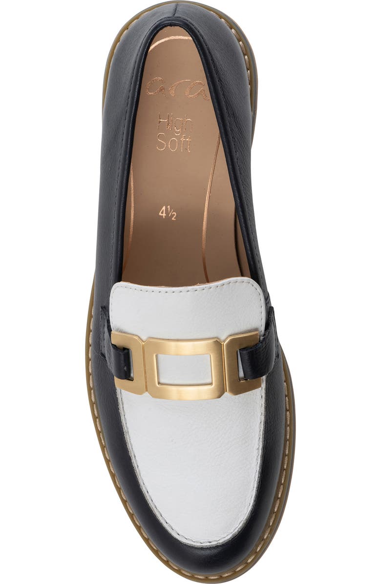 ara Katsura Loafer, Alternate, color, Navy/White