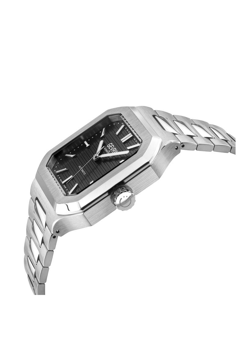 Grand Concourse Bracelet Watch, 40mm, Alternate, color, SILVER
