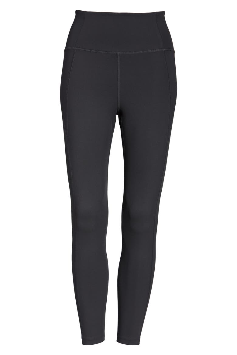 High Waist 7/8 Leggings, Alternate, color, SHADOW