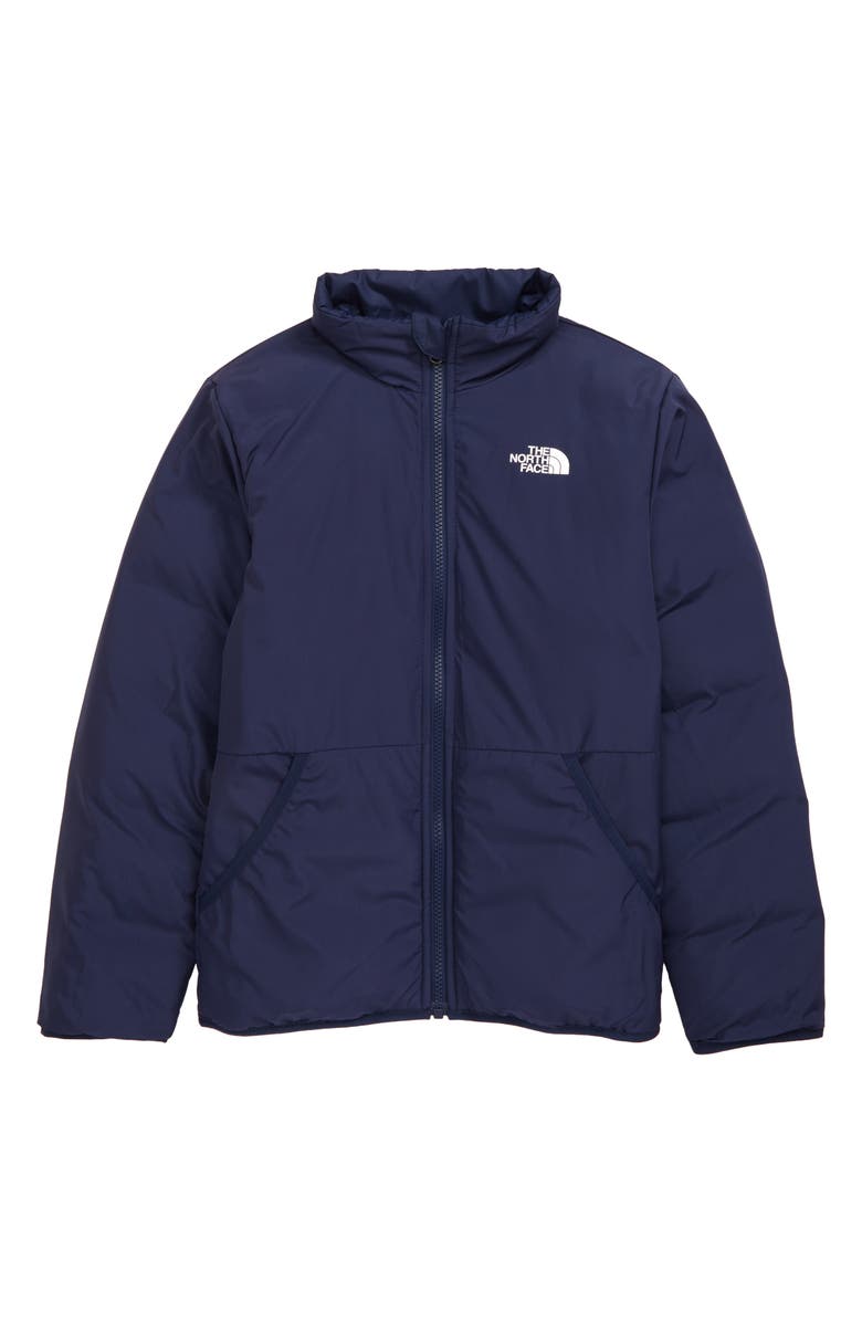 The North Face Kids' Andes Reversible Water Repellent 550 Fill Power Down Jacket, Alternate, color, 