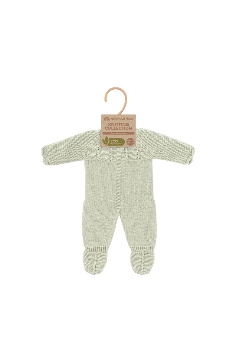 Miniland Knitted Pajamas 15 3/4'' - A, Alternate, color, White Multi