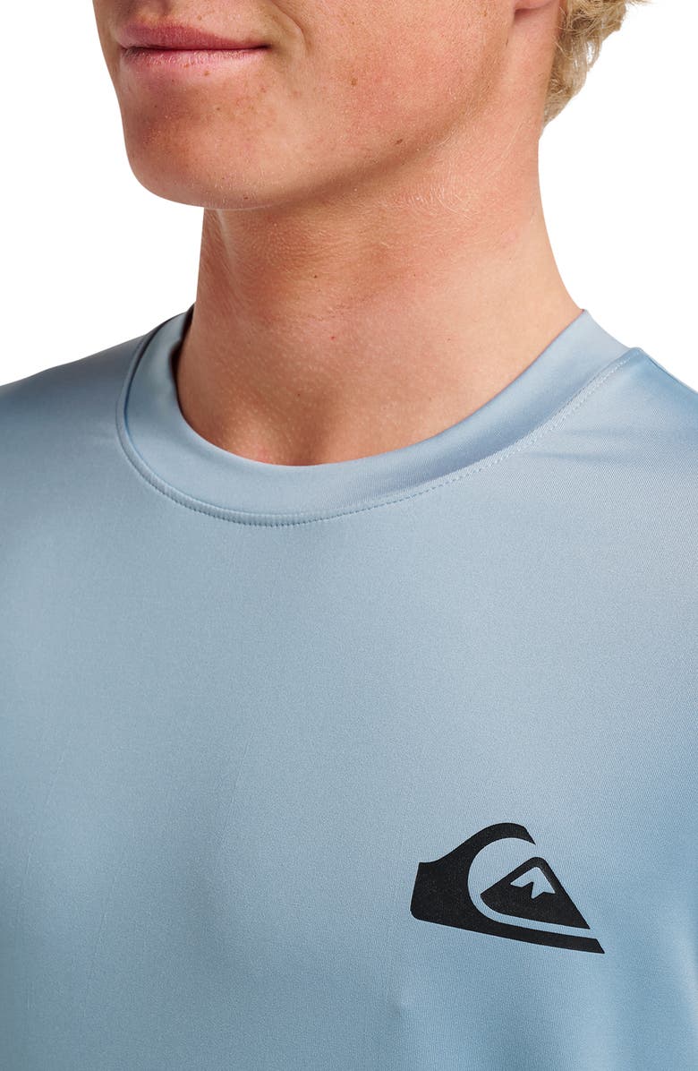 Quiksilver Everyday Surf Long Sleeve Performance Rashguard, Alternate, color, Ashley Blue