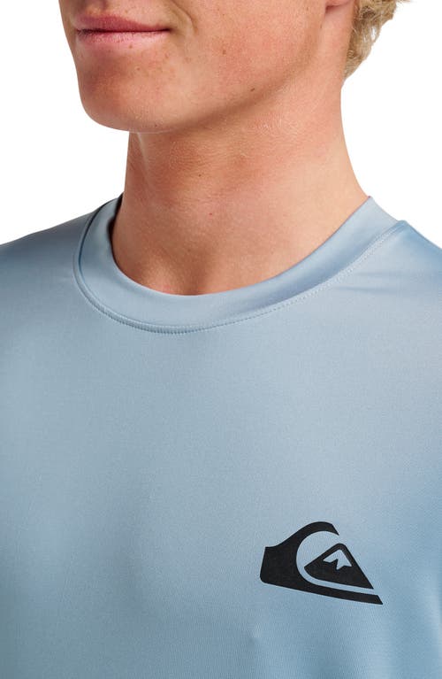Quiksilver Everyday Surf Long Sleeve Performance Rashguard In Blue