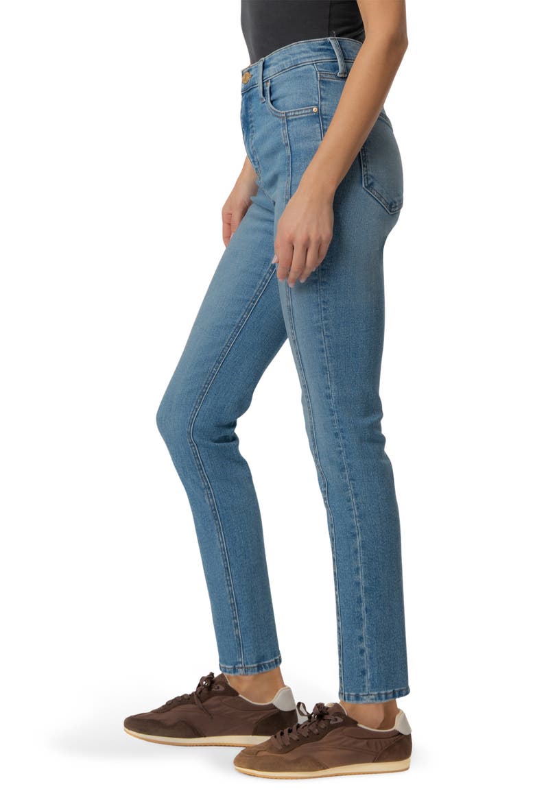 Blair High Waist Straight Leg Jeans, Alternate, color, EXHIBITING