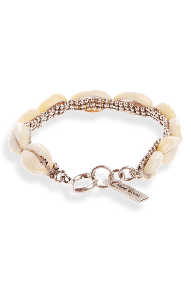 Isabel Marant Shell Line Bracelet, Alternate, color, 