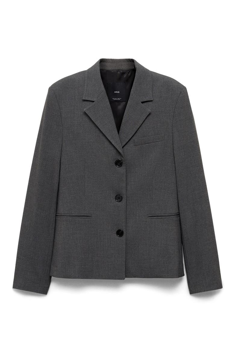 Suit Blazer, Alternate, color, GREY
