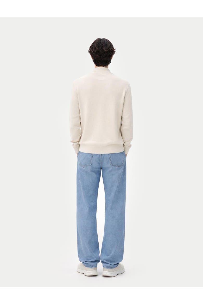 Essential Full-Zip Cashmere Cardigan, Alternate, color, off white