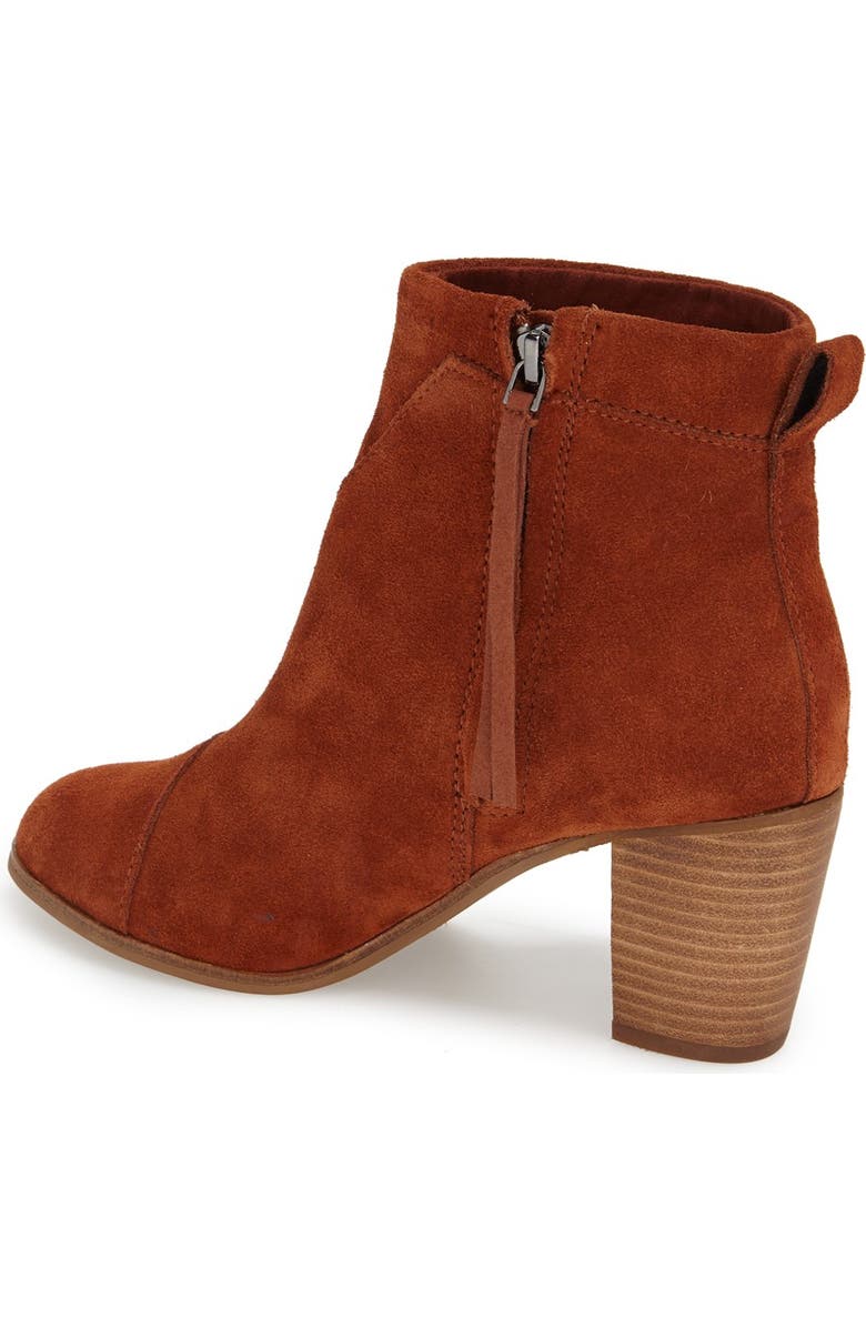 TOMS Lunata Suede Bootie, Alternate, color,