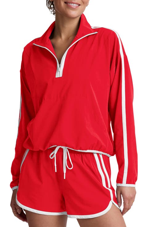 Course Contrast Half-Zip Pullover