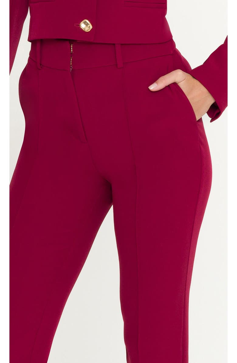 Generation Love Tula Crepe Pants, Alternate, color, Red