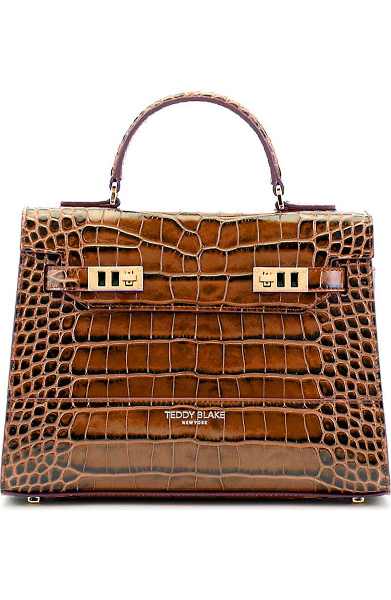 Teddy Blake Kim Croco 11", Main, color, Brown