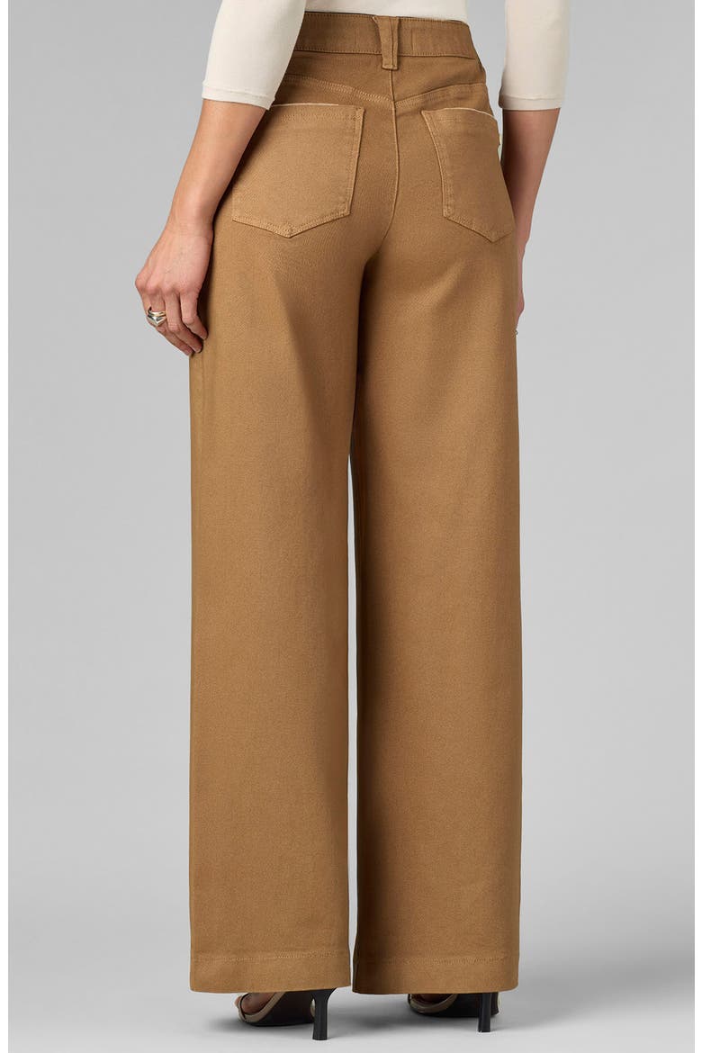 Sam High Waist Wide Leg Jeans, Alternate, color, CANDIED WALNUT