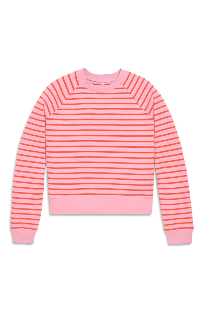Primary Women's Fit 24/7 Sweatshirt, Alternate, color, Blossom Clementine Stripe