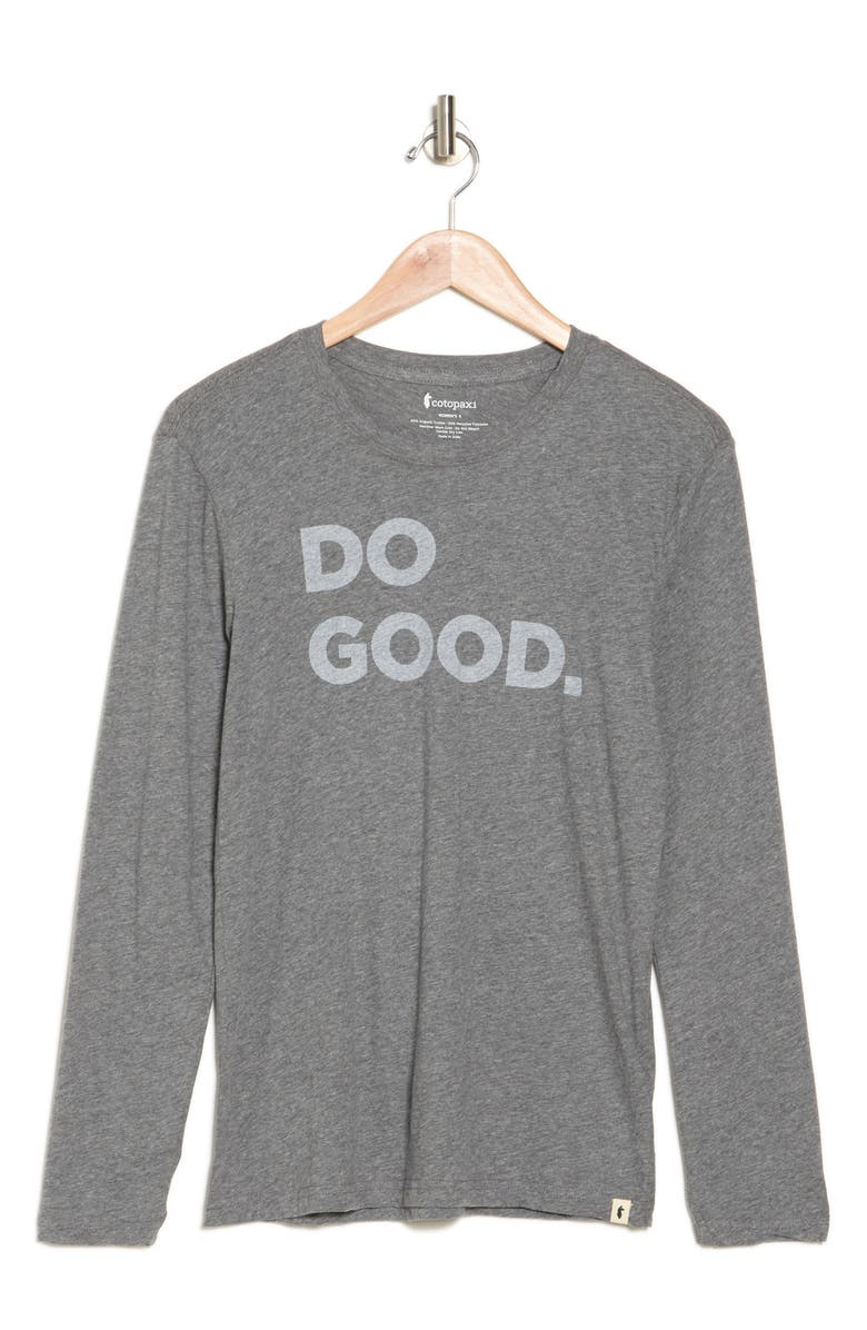 Cotopaxi Do Good Organic Cotton Blend Long Sleeve T-Shirt, Alternate, color, 