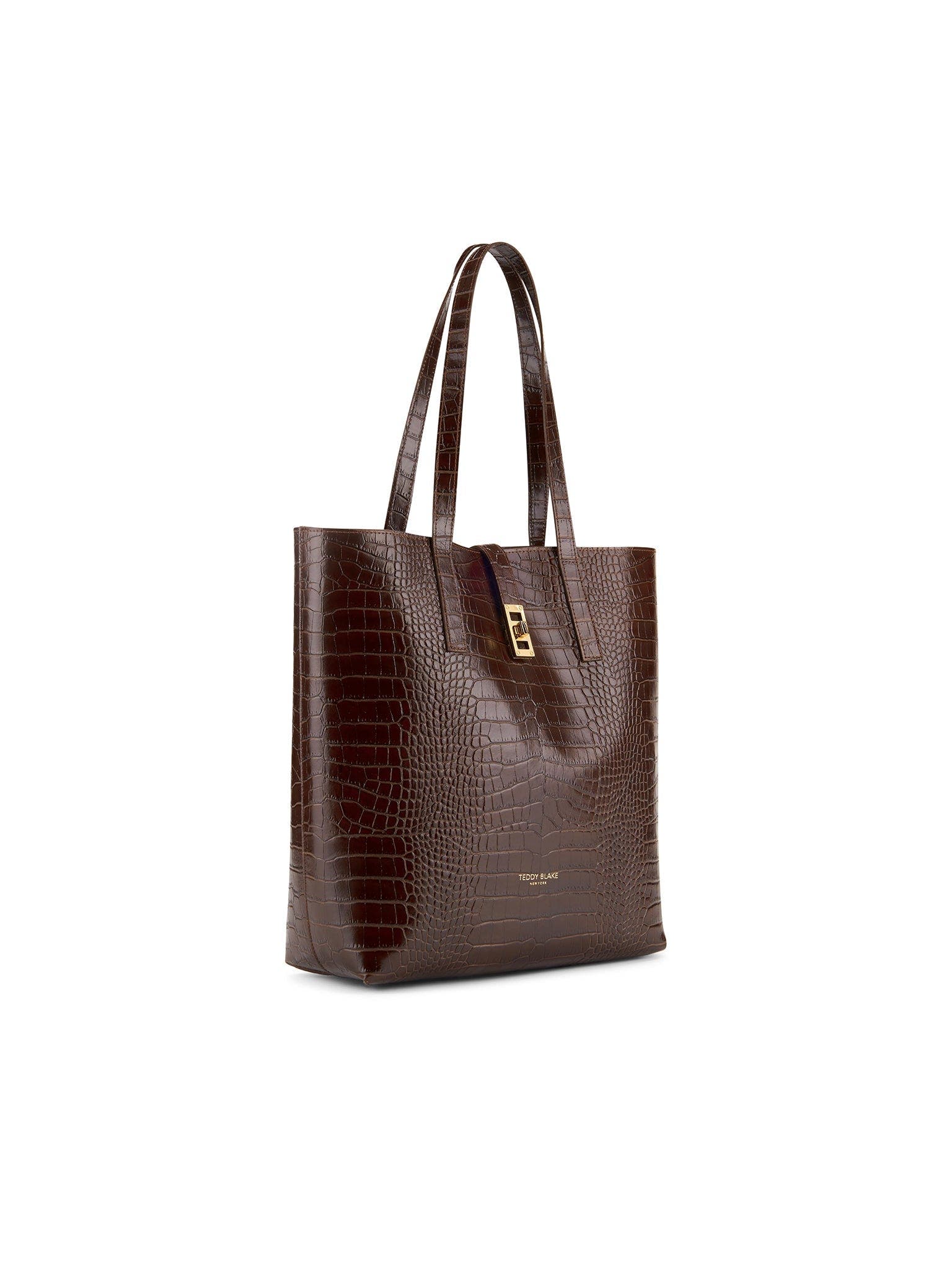 Nina Croco 12", Alternate, color, Brown