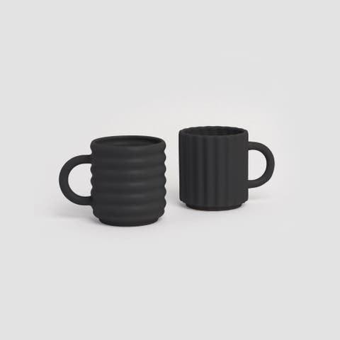 Ripple Mugs - Set of 2