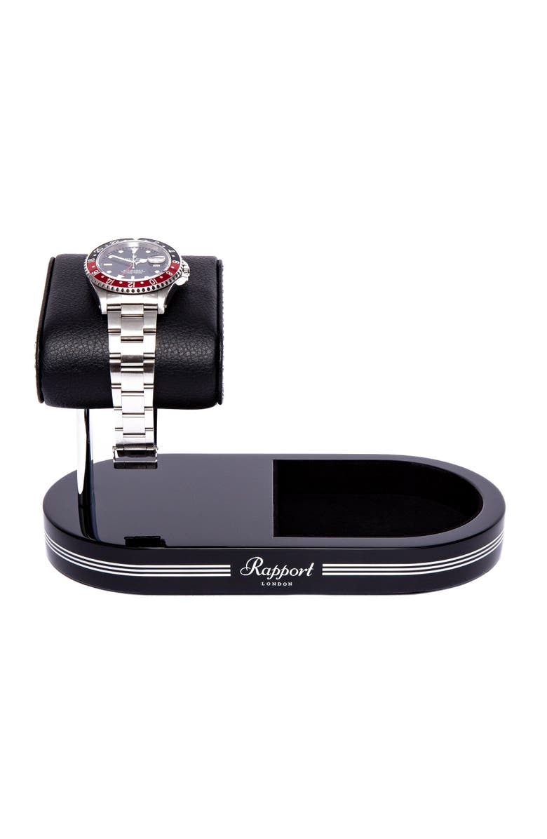 Rapport London WATCH STAND WITH TRAY, Main, color, Black