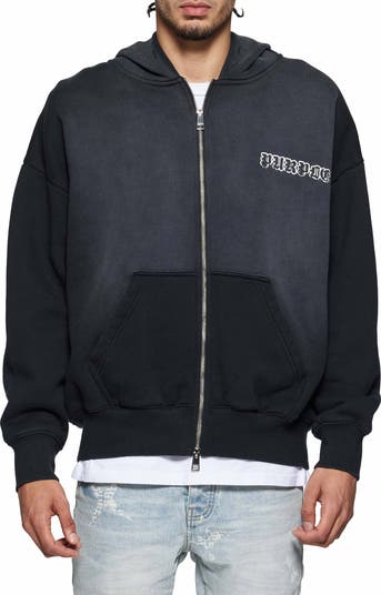 Textured Long Sleeve Logo Cotton Jersey Graphic T-Shirt