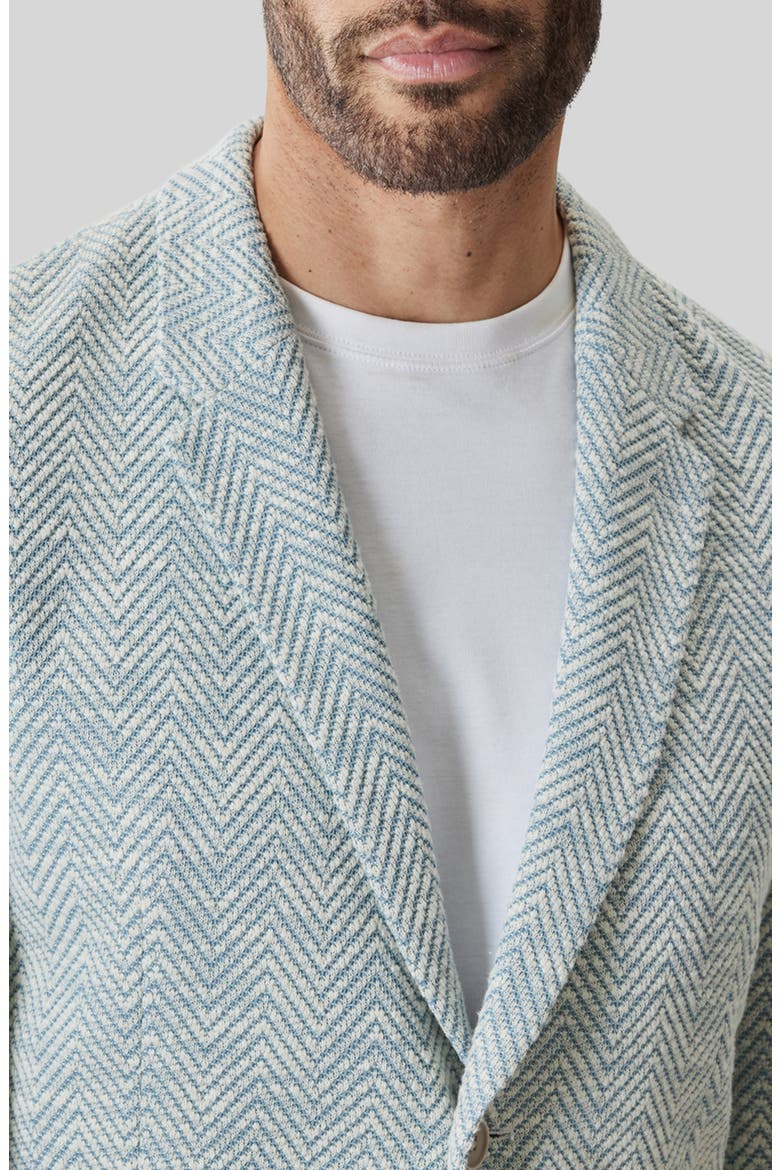 Jett Knit Herringbone Sport Coat, Alternate, color, SOFT TEAL