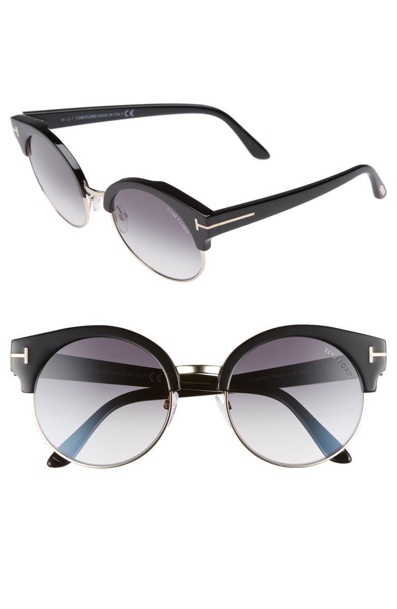 TOM FORD Alissa 54mm Sunglasses, Main, color, 