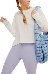 Free People FP Movement My Time Layer Open Back Crop Top