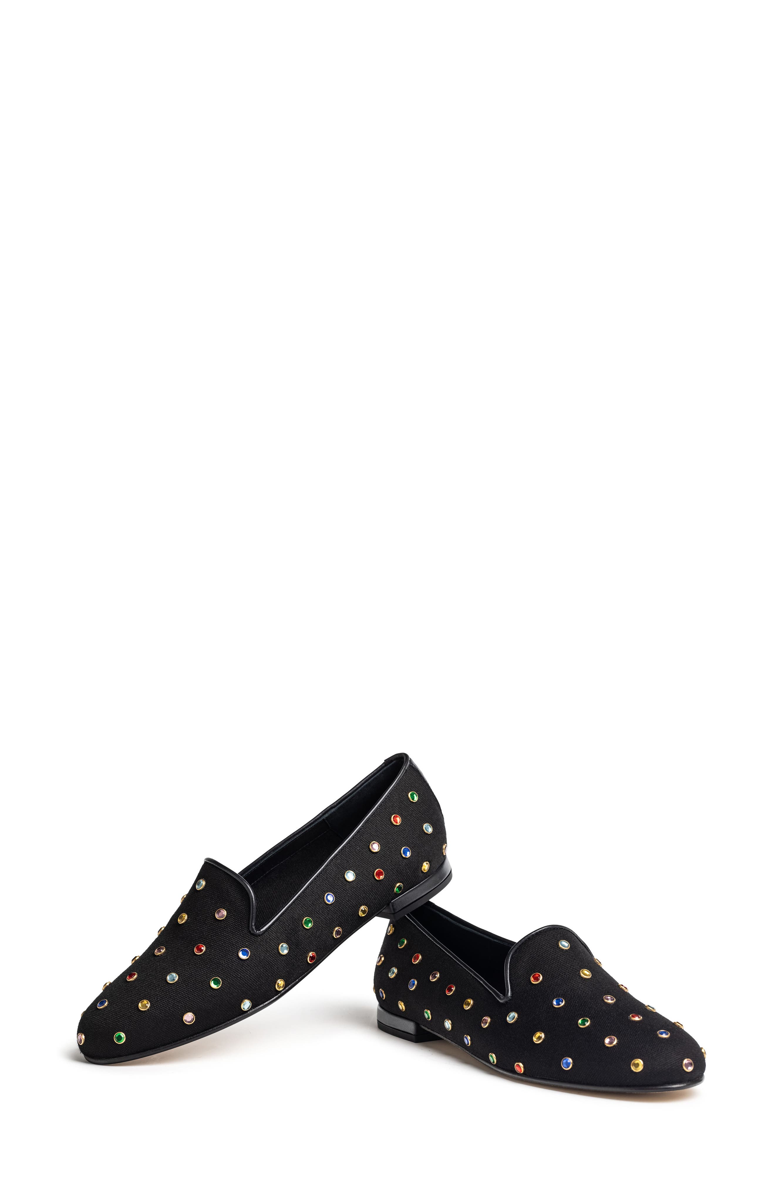 Jon Josef Gatsby Bejeweled Loafer, Alternate, color, 