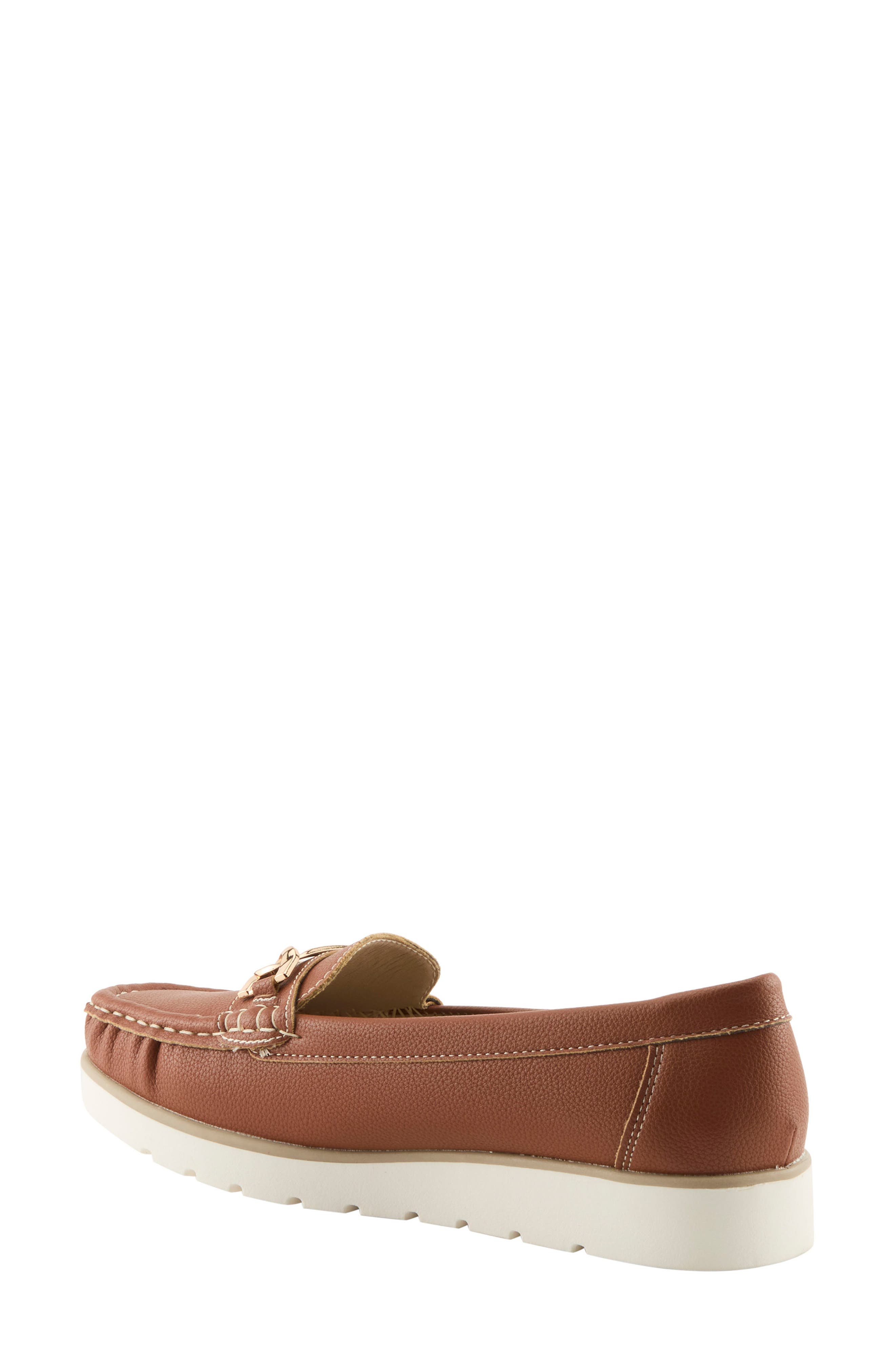 Patrizia by Spring Step Azael Moc Toe Flat, Alternate, color, Camel