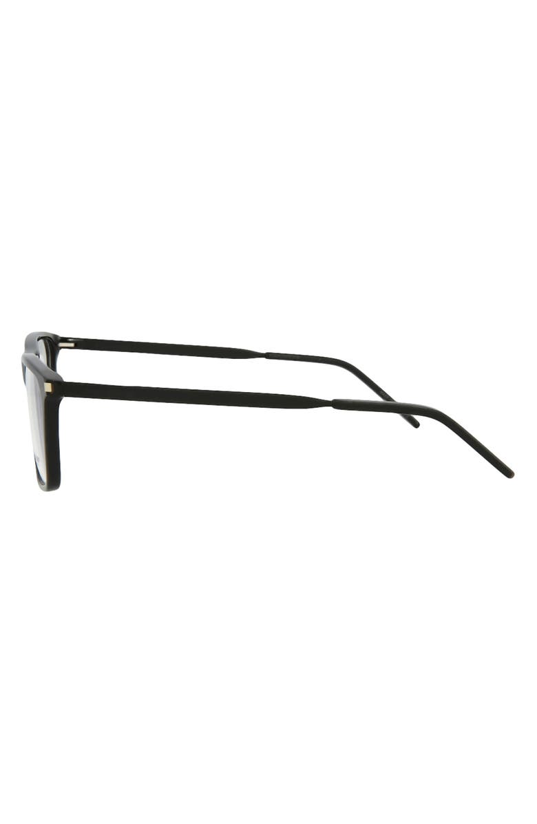 Saint Laurent 56mm Rectangle Optical Frames, Alternate, color, 