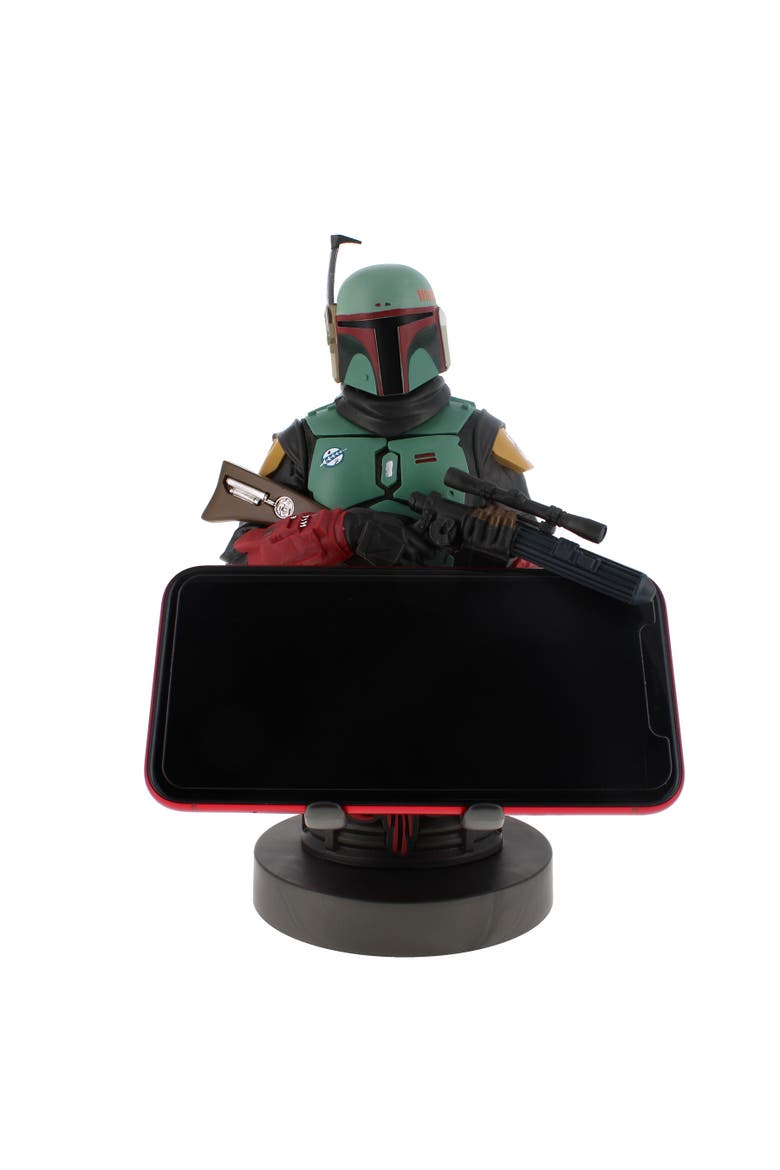 The Mandalorian Boba Fett Phone & Gaming Controller Stand, Alternate, color, Multicolored