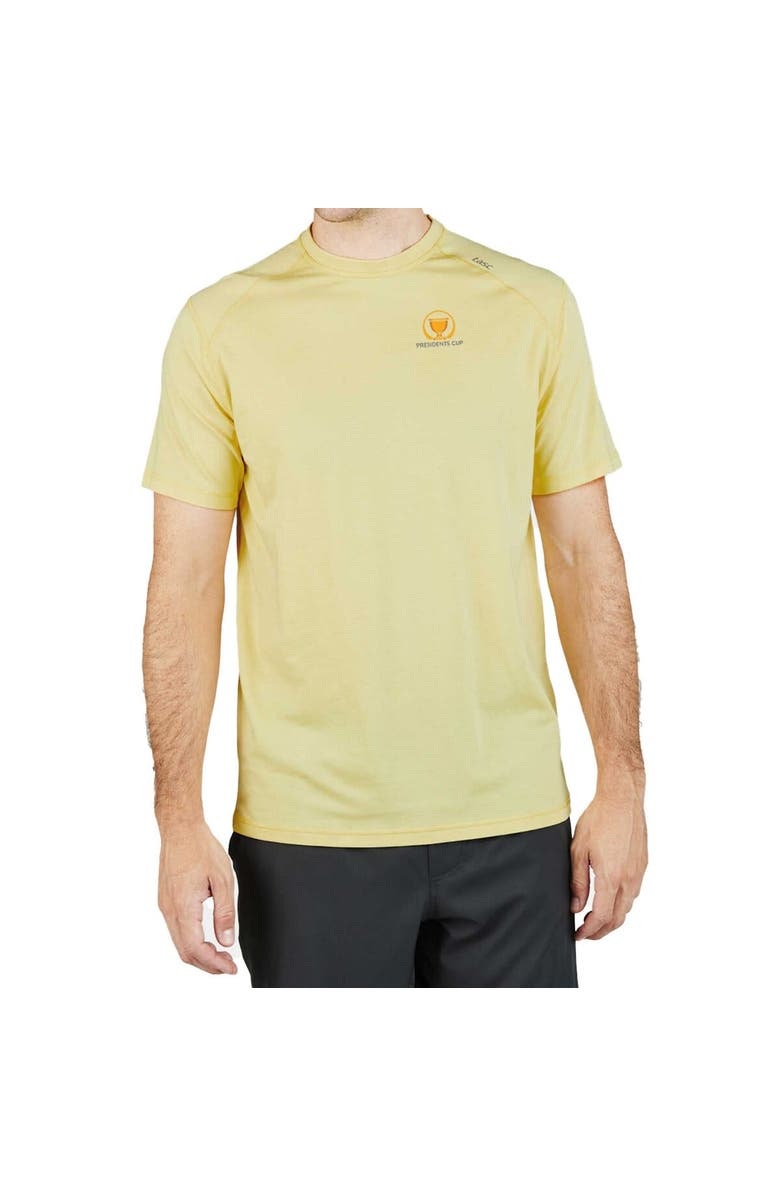 tasc Performance Men's tasc  Yellow 2024 Presidents Cup  Carrollton International T-Shirt, Alternate, color, 