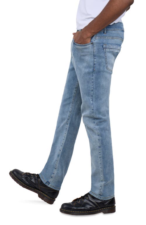 Spring + Mercer Super Soft Slim Fit Jeans In Blue