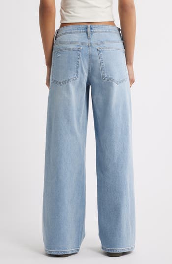 Low Rise Baggy Wide Leg Jeans