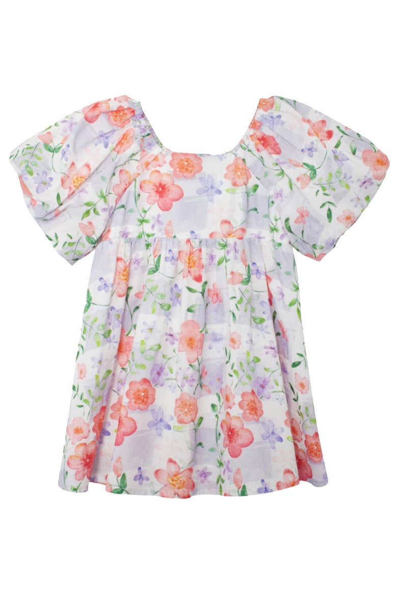 Lavender Daze Puff Sleeve Dress, Main, color, Purple
